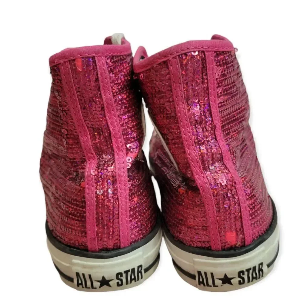 Converse sequin sneakers 4